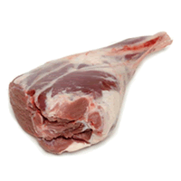DAGING PAHA KAMBING BEBIRI IMPORT BERTULANG  (MUTTON) (AUSTRALIA)
