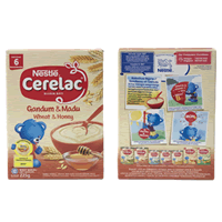 NESTLE CERELAC GANDUM DAN MADU - KOTAK