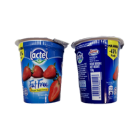 YOGURT LACTEL (FAT FREE) (STRAWBERRY)