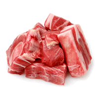 DAGING KAMBING BEBIRI IMPORT BERTULANG (MUTTON) (AUSTRALIA - KOTAK)